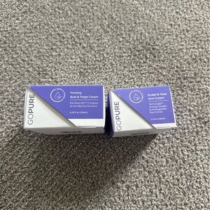GoPure Firming Butt & Thigh Cream and Arm cream